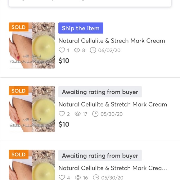 All Natural Scar Cellulite Stretch Mark Cream 2.5oz - Picture 10 of 10